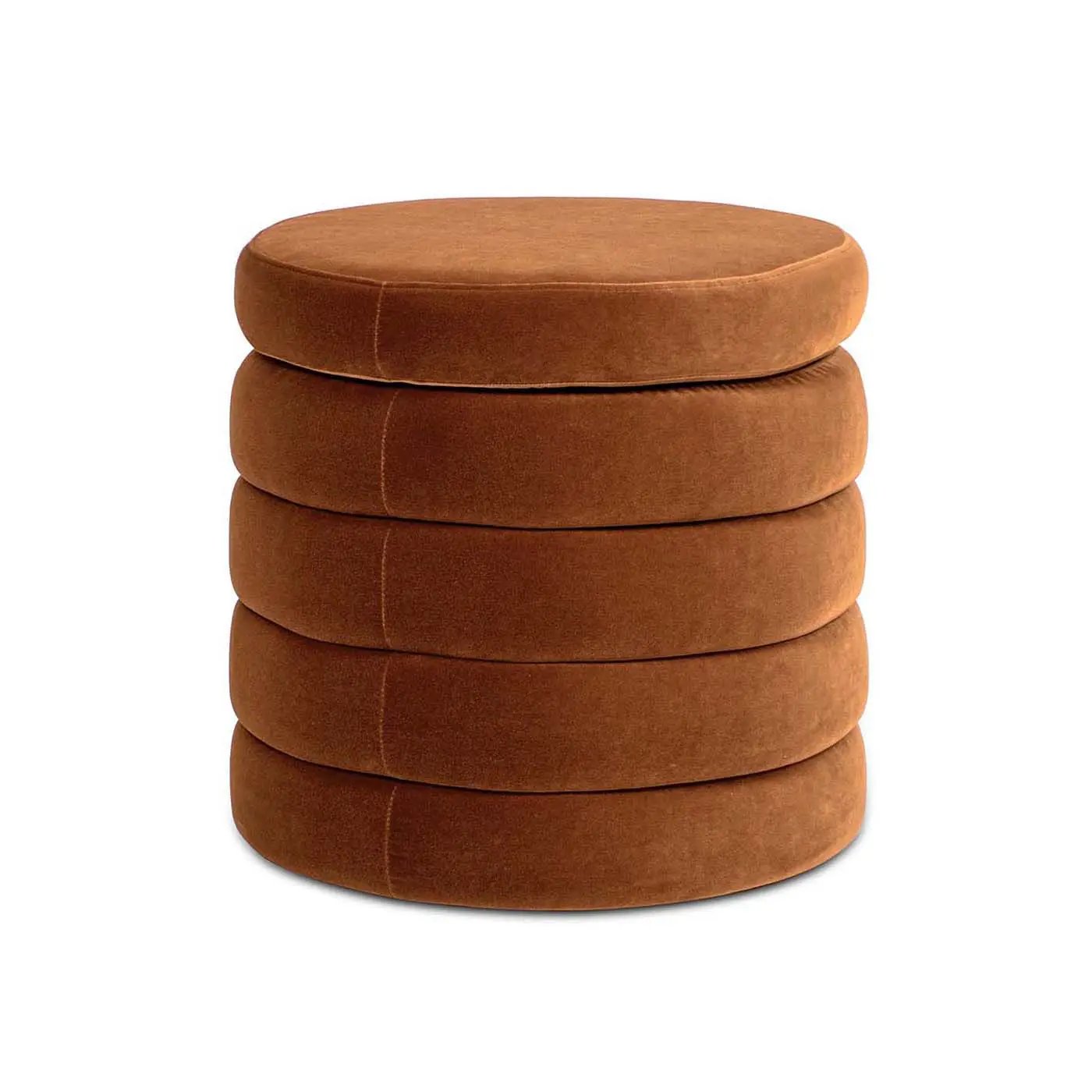 Fuji - Oversized Round Storage Ottoman by HouseOfZazla