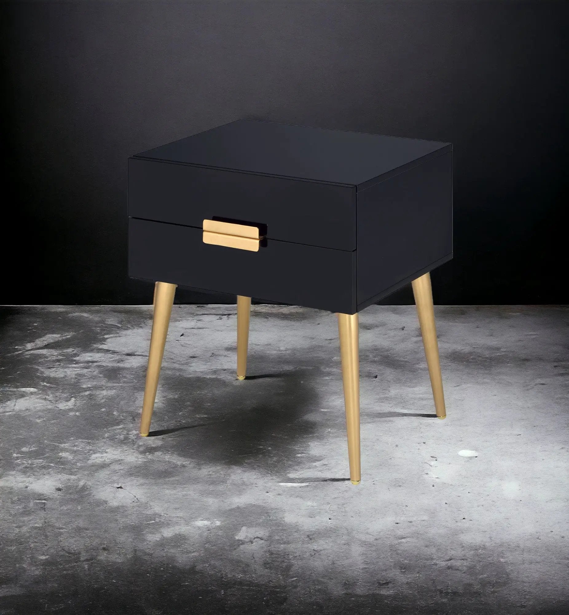 Denvor End Table with Drawers by HouseOfZazla