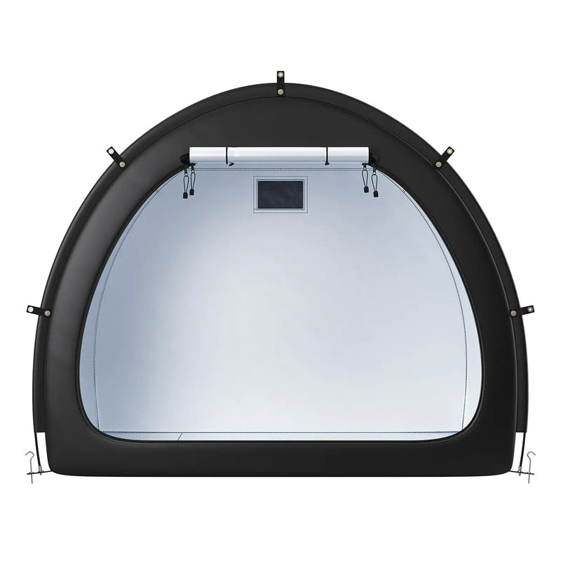 Outdoor Bike Storage Tent Fan-Shaped Waterproof Bike Tent for 4 to 5 Bikes by HouseOfZazla