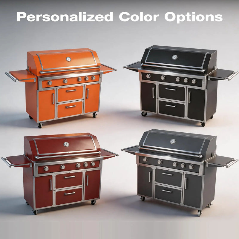 Navratil Premium 49" Stainless Steel Grill by HouseOfZazla
