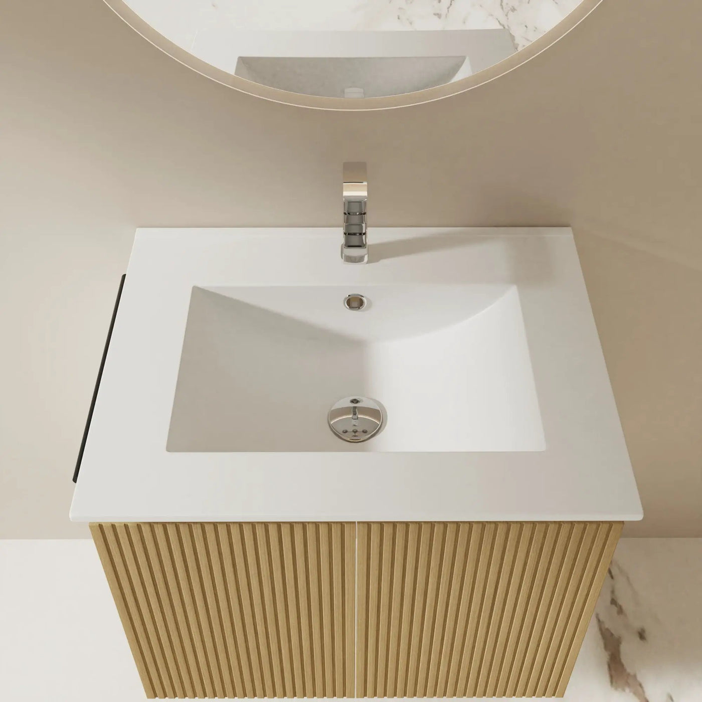 Floating Bathroom Vanity Combo, Towel Rack by HouseOfZazla
