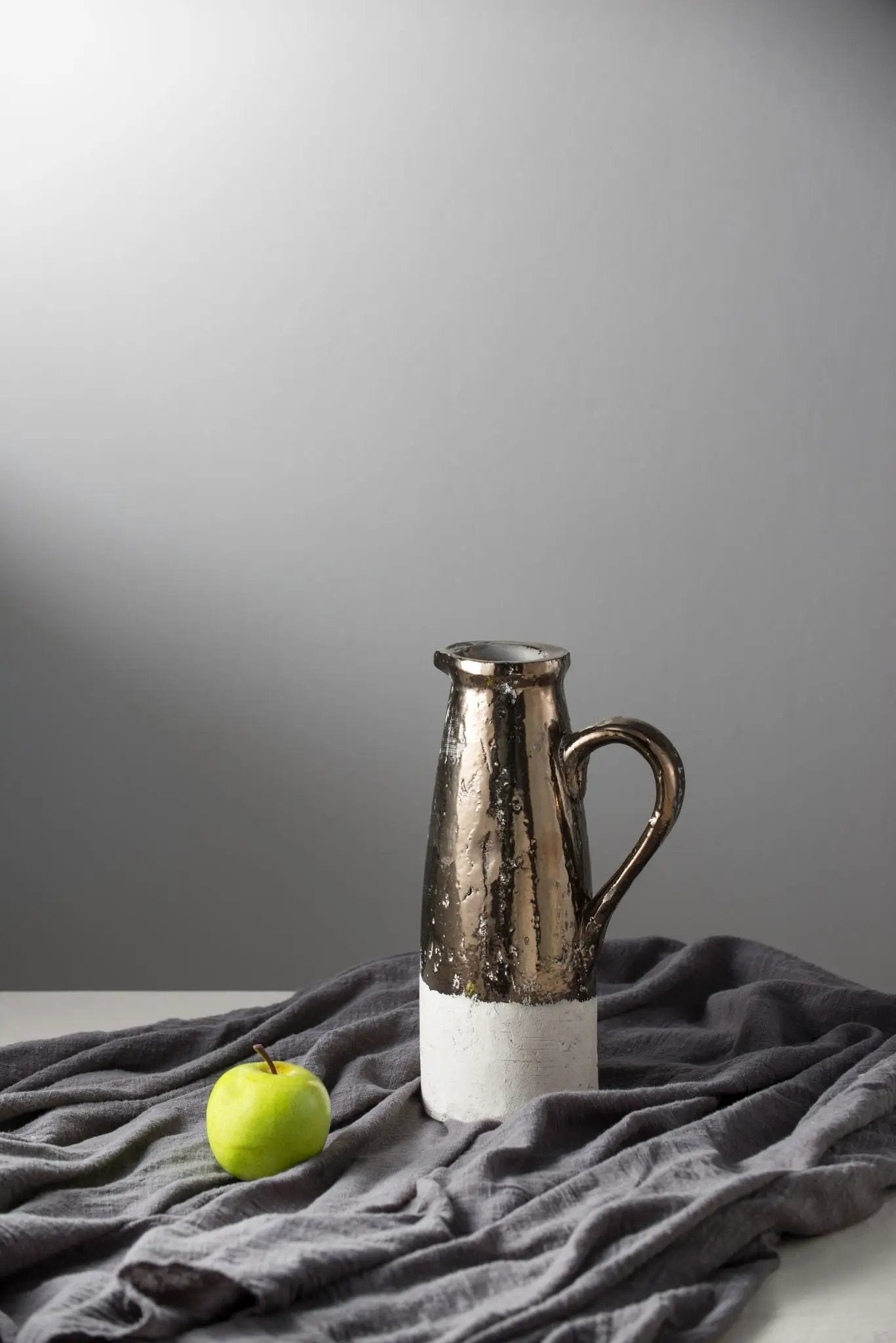 Candia - Terracotta Pitcher by HouseOfZazla