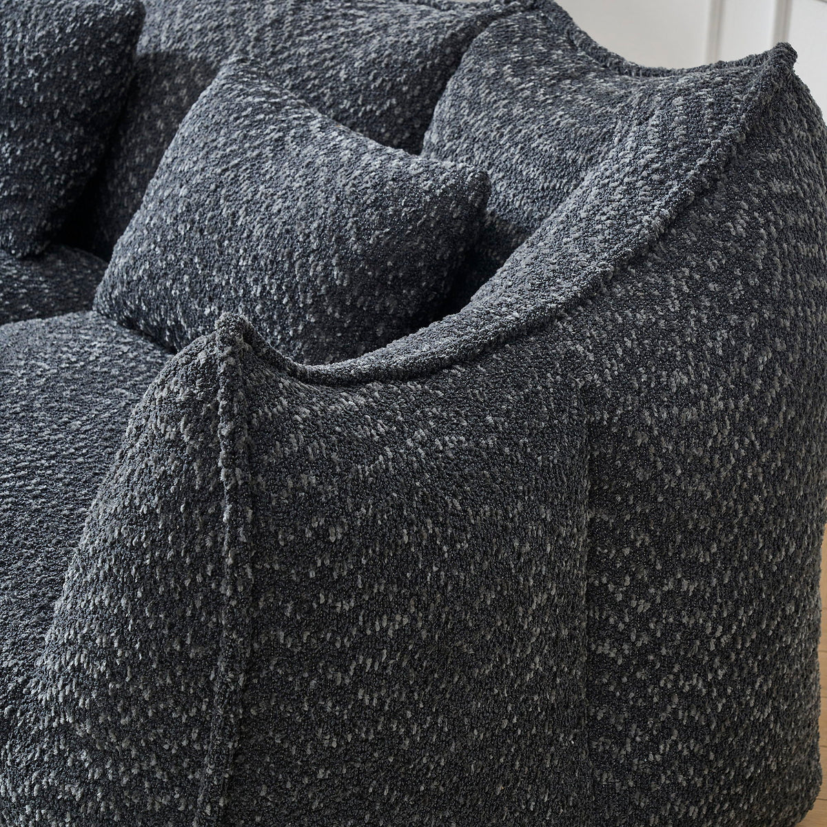 Comfortable Dual Beanbag Chair With High Resilience Foam Core For 2 People, photo 31 of 40