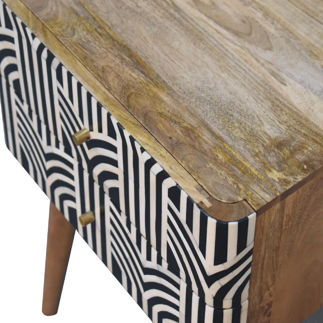 Edessa Bone Inlay Bedside by HouseOfZazla