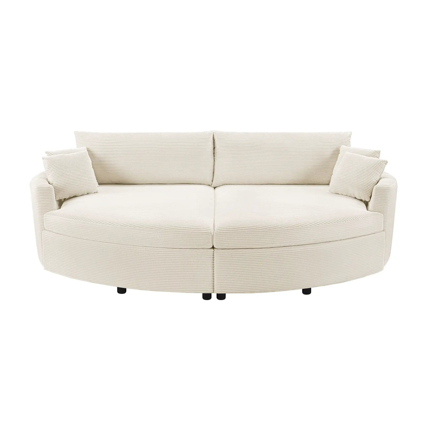 Oversized Double Chaise Lounge Sofa With USB Ports by HouseOfZazla