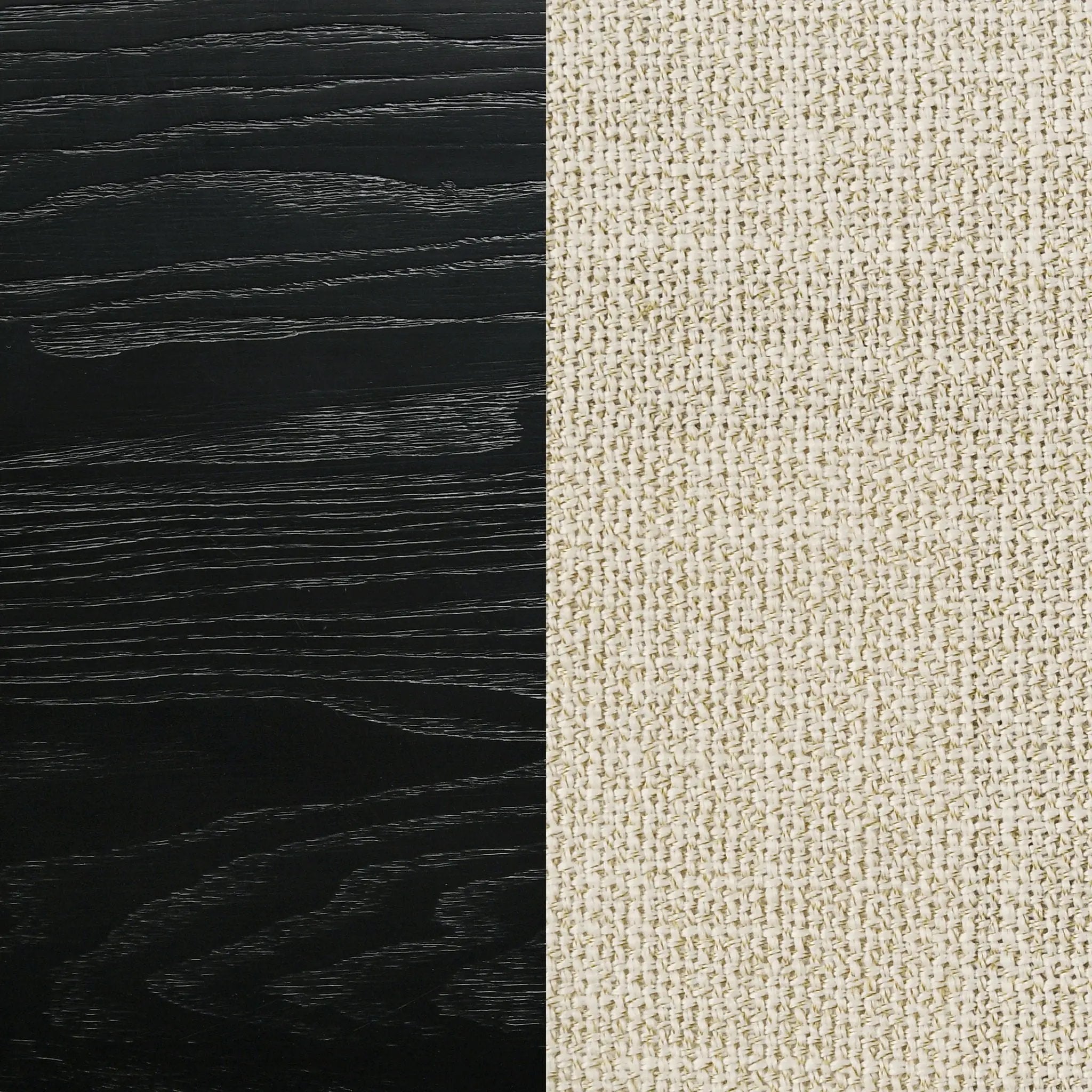 Arini 56-inch California King Panel Bed Cream and Black by Unique Piece Furniture