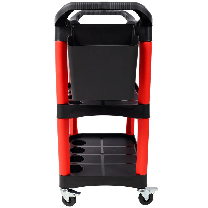 3 Tier Rolling Auto Detail Cart With Wheels by HouseOfZazla