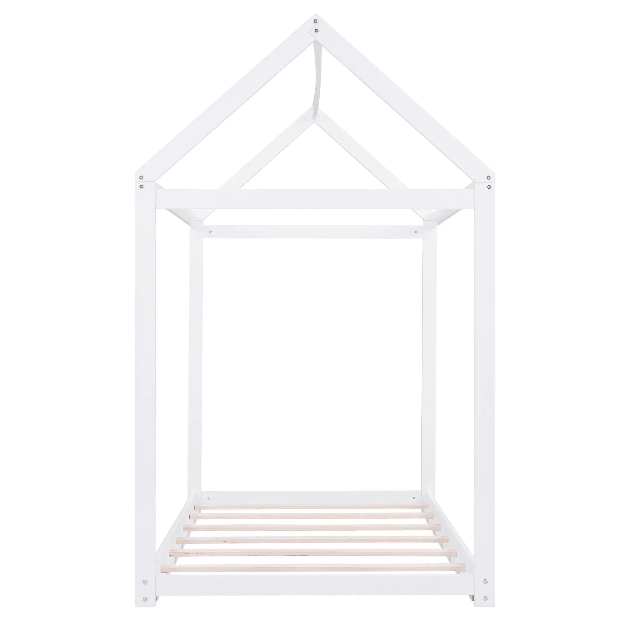 Wooden House Shaped Bed by HouseOfZazla