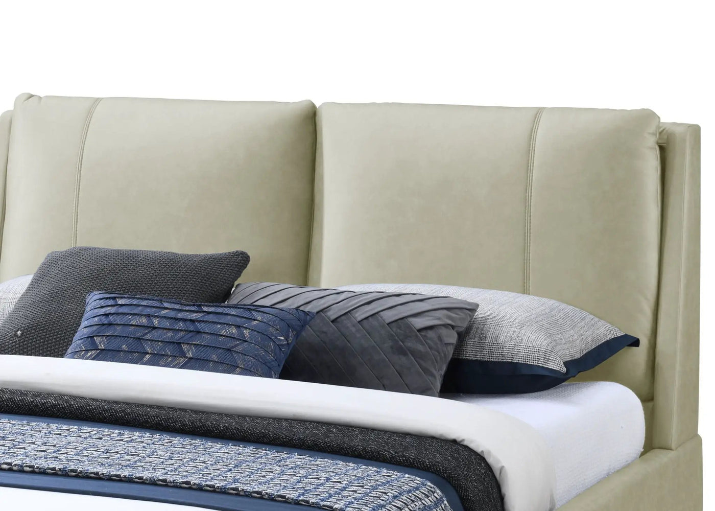 Fully Upholstered Bed by HouseOfZazla