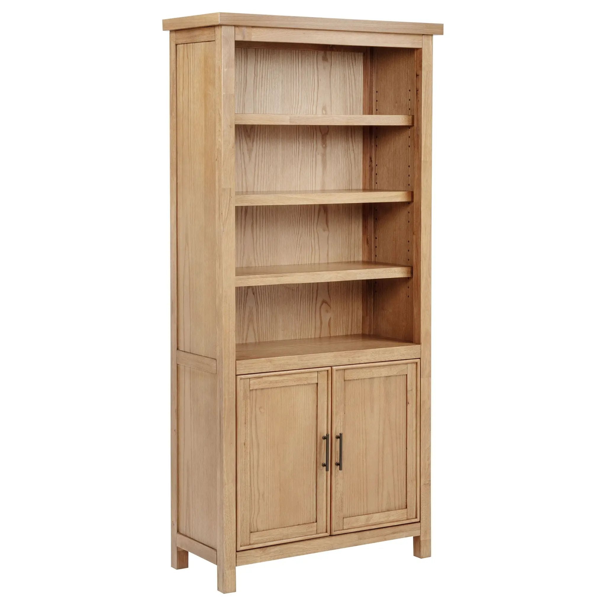 Vermes 72-inch 2-door Home Office Cabinet Bookcase Light Ash by Unique Piece Furniture