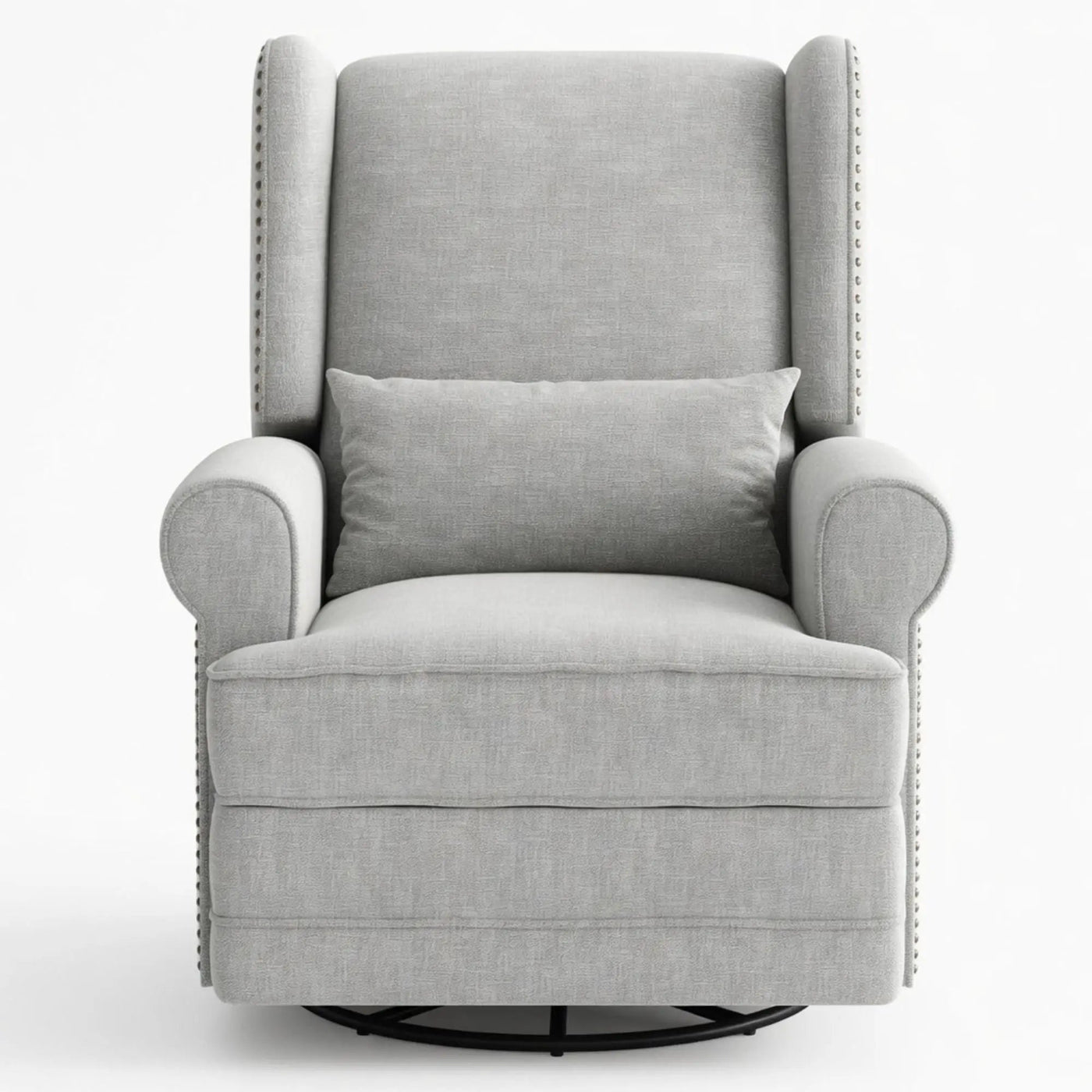 Extra Wide Swivel Recliner Glider Chair With Footrest by HouseOfZazla