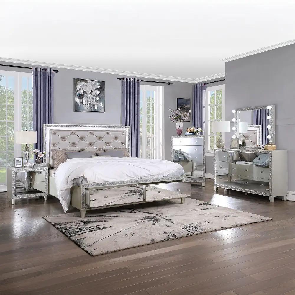 Sliverfluff - Storage Bed by Unique Piece Furniture