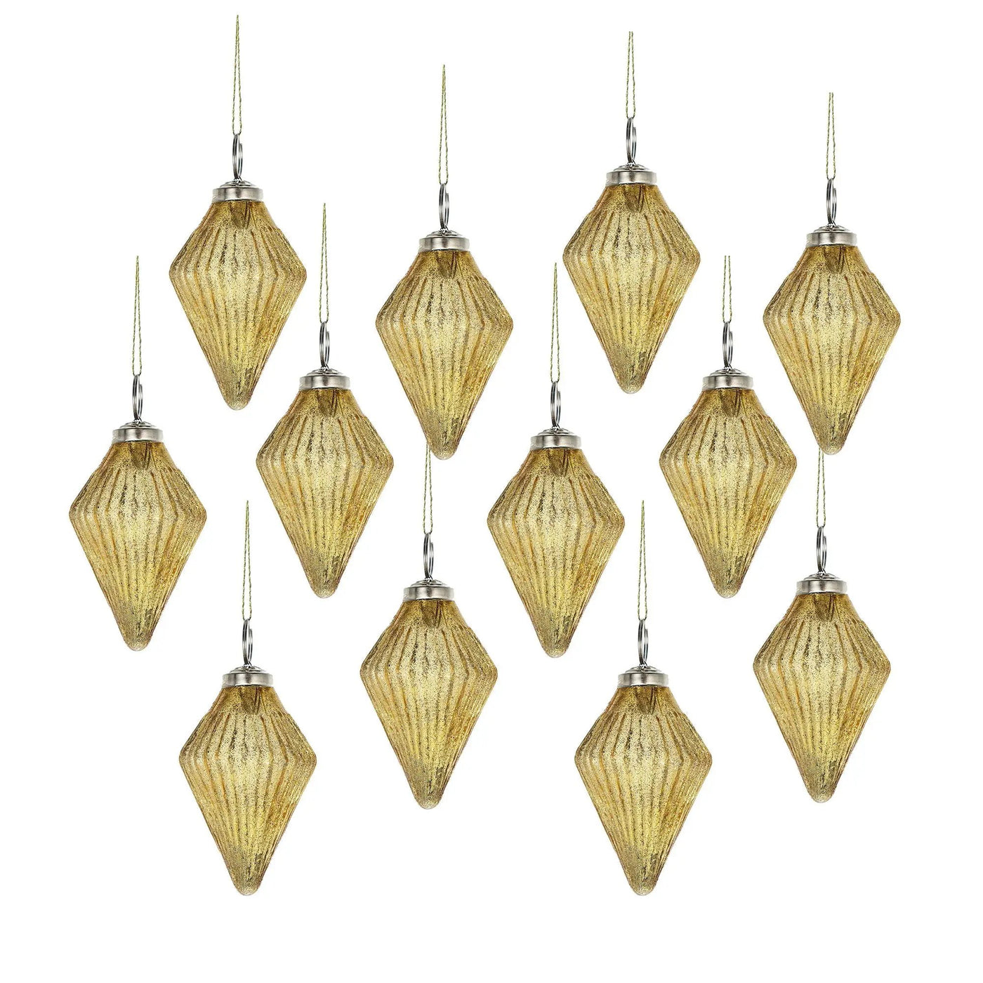 Decorative Hanging Ball Christmas Tree Ornaments by HouseOfZazla