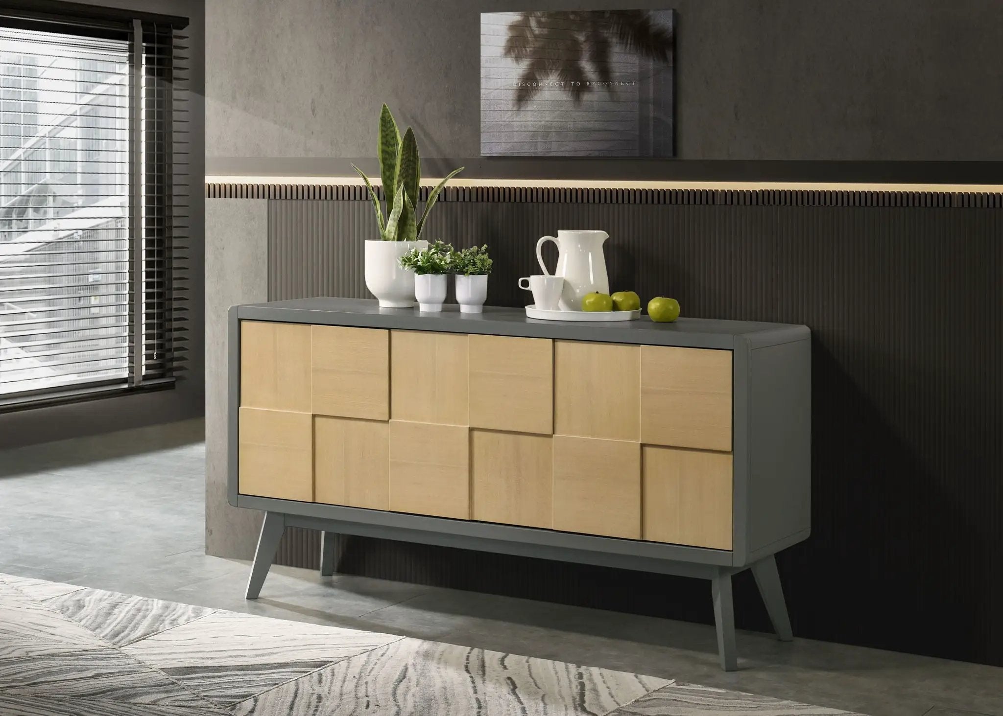 Blayde Server - Natural / Gray by HouseOfZazla