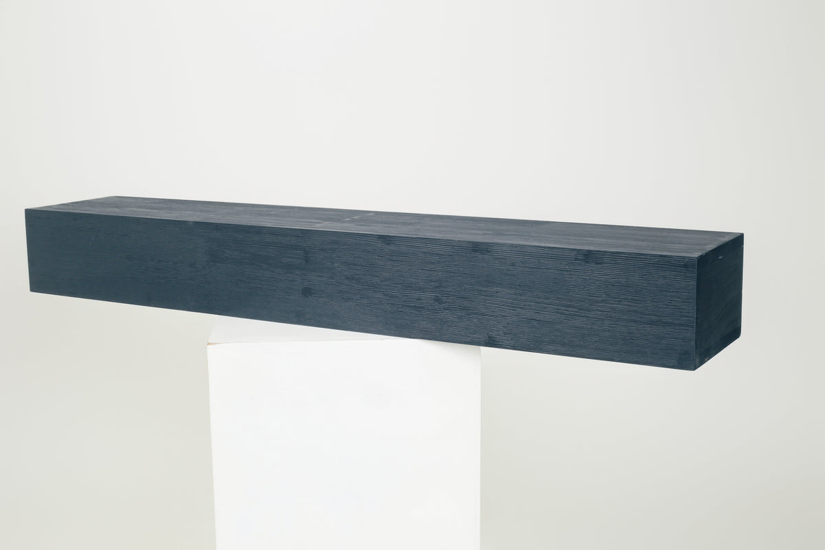 72" Rustic Wood Fireplace Mantel,Wall-Mounted & Floating Shelf for Home Decor, photo 9 of 10