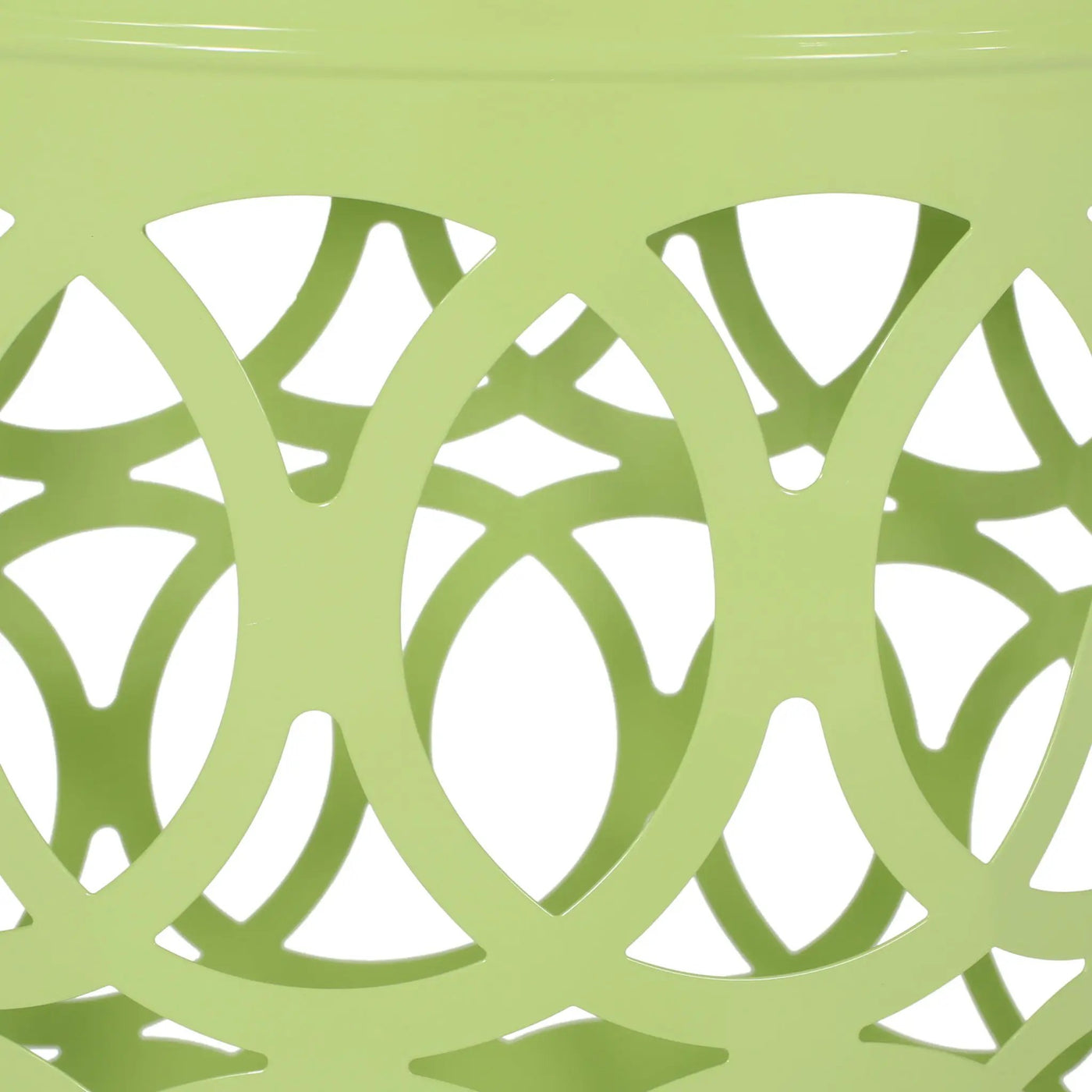 Outdoor Metal Side Table Set of 2 by HouseOfZazla