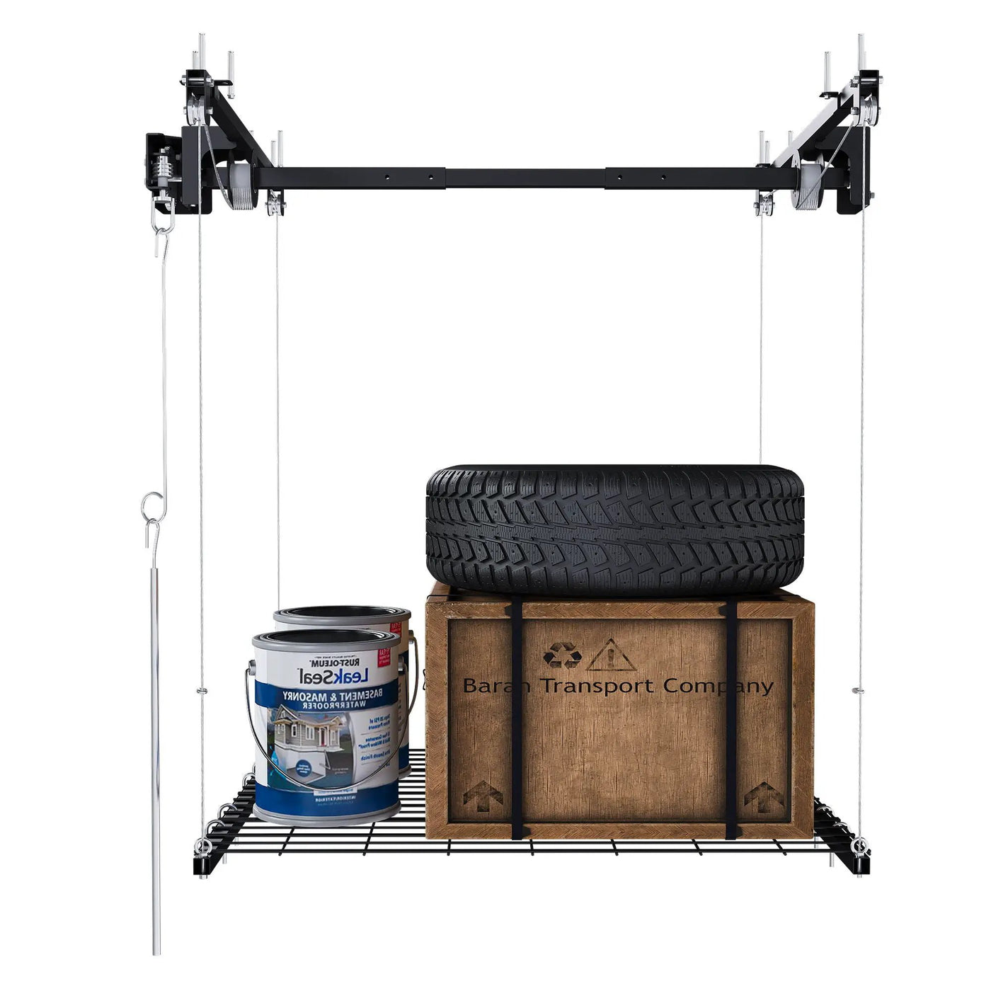 Overhead Garage Storage Rack by HouseOfZazla