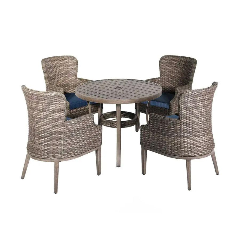 Tenaya 5-Piece Wicker Dining Set by Outdoor-USA®