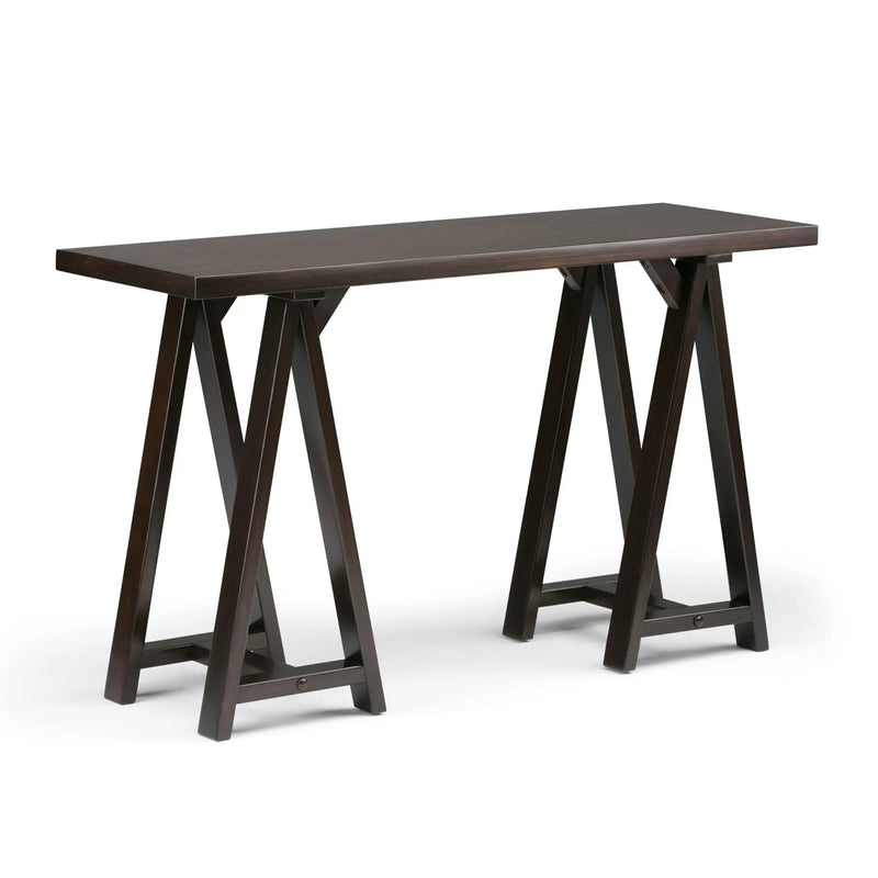 Sawhorse - Handcrafted Console Sofa Table by Unique Piece Furniture