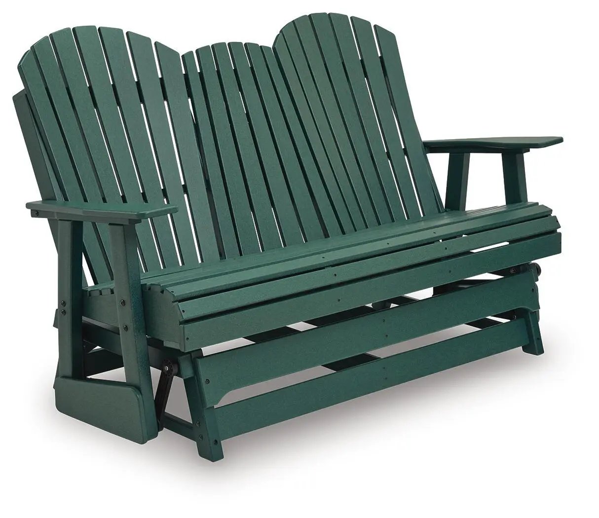 Shell Beach - Loveseat Glider - Green by Unique Piece Furniture