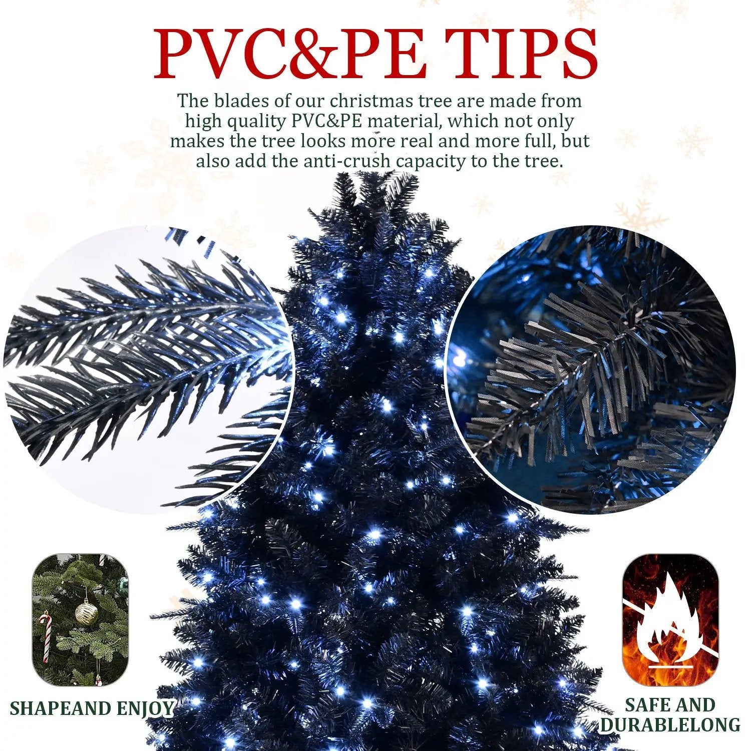7ft Christmas Trees by HouseOfZazla