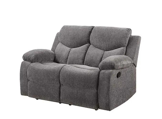 Kalen - Motion Loveseat - Gray Chenille by Unique Piece Furniture