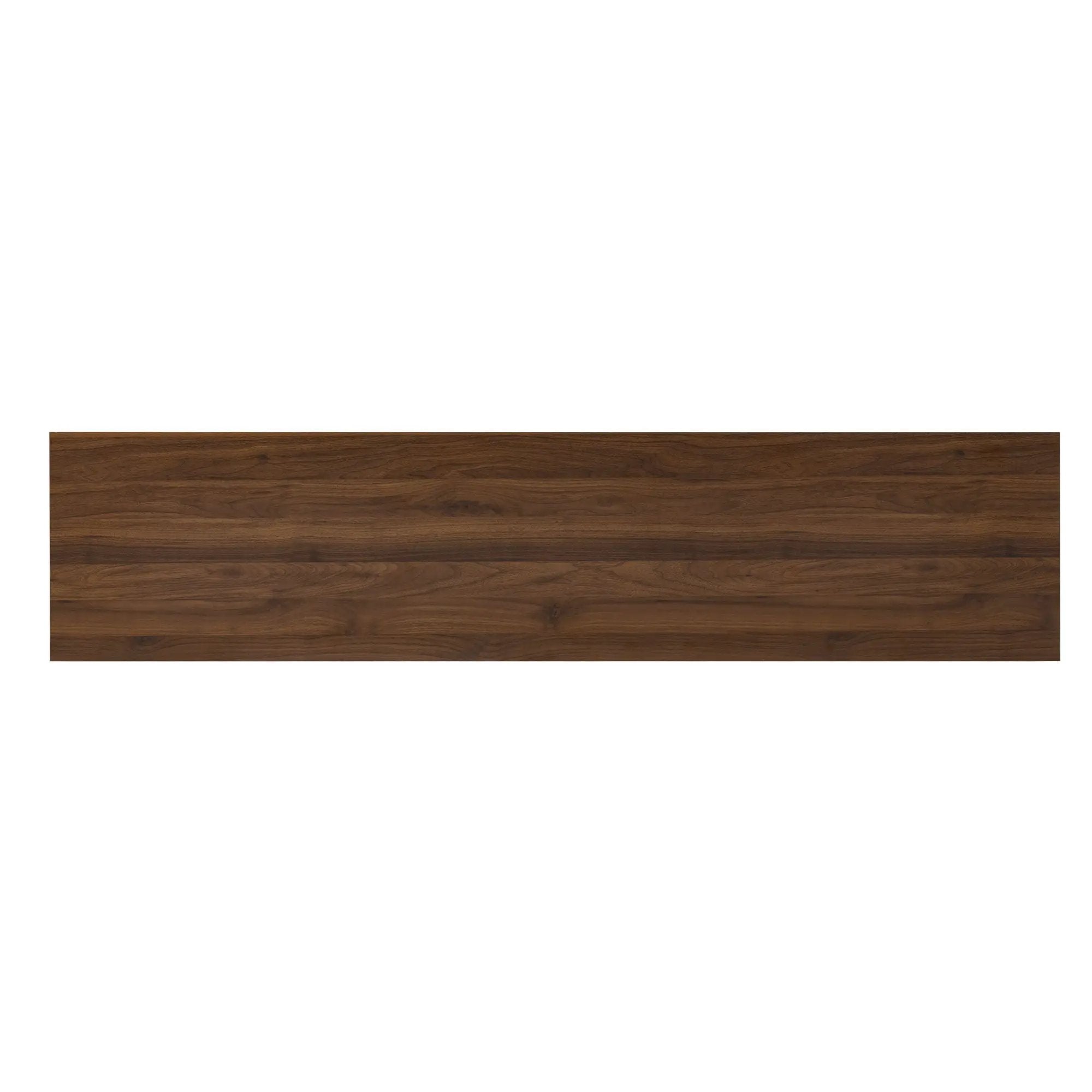TV Stand With Soft Closing Hinges And Cable Management - Walnut by HouseOfZazla
