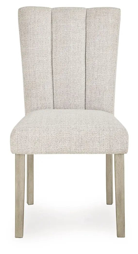 Larawyn - Dining Upholstered Side Chair (Set of 2) - Bisque by Unique Piece Furniture