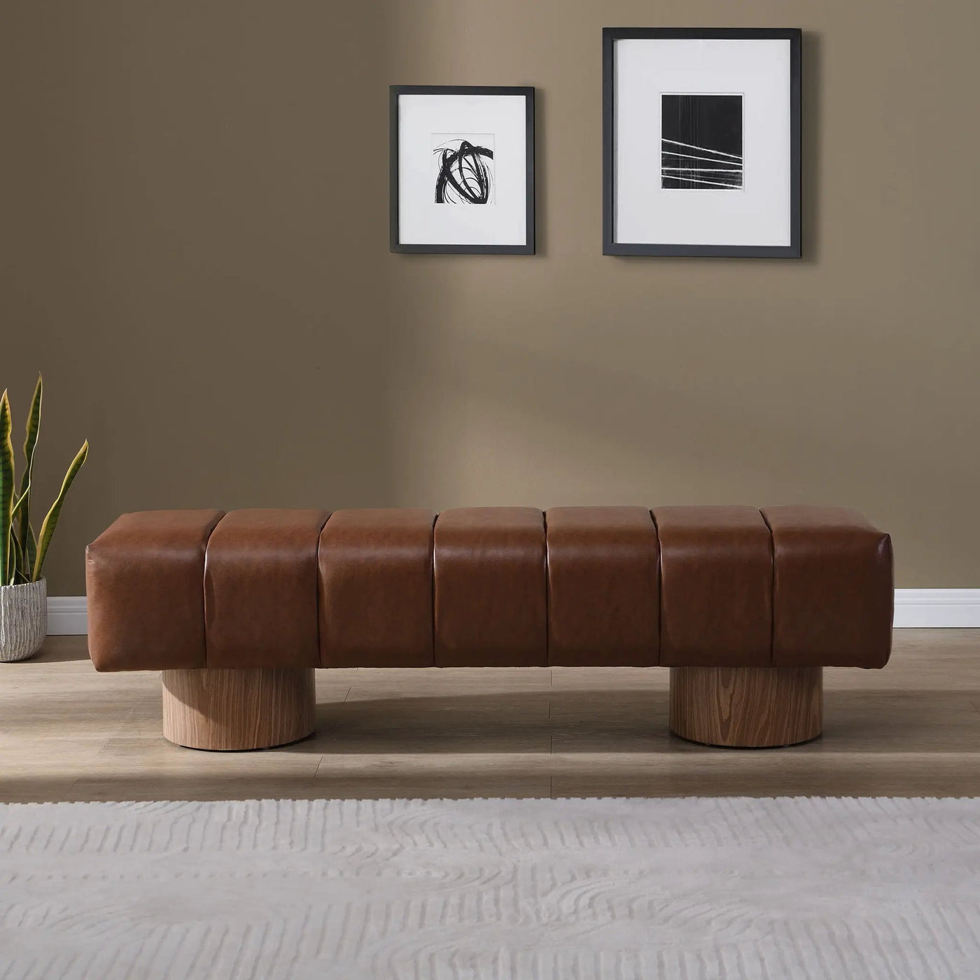 Upholstered Dining Bench For Dining Room by HouseOfZazla