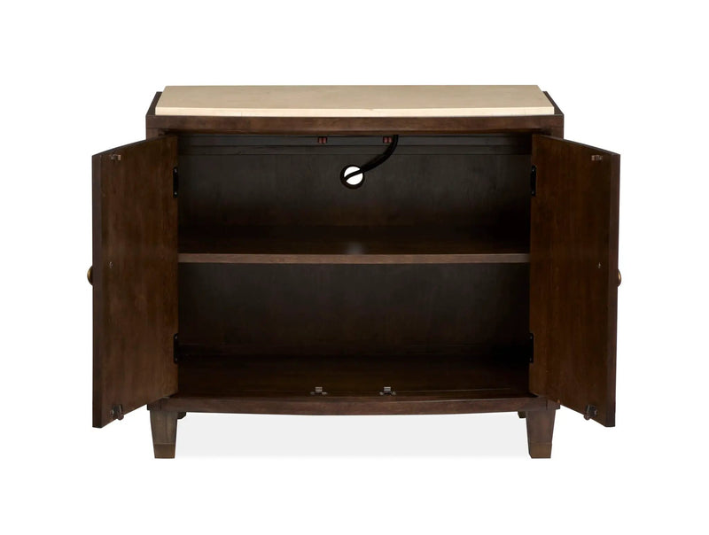Rowan - Door Nightstand - Espresso by Unique Piece Furniture