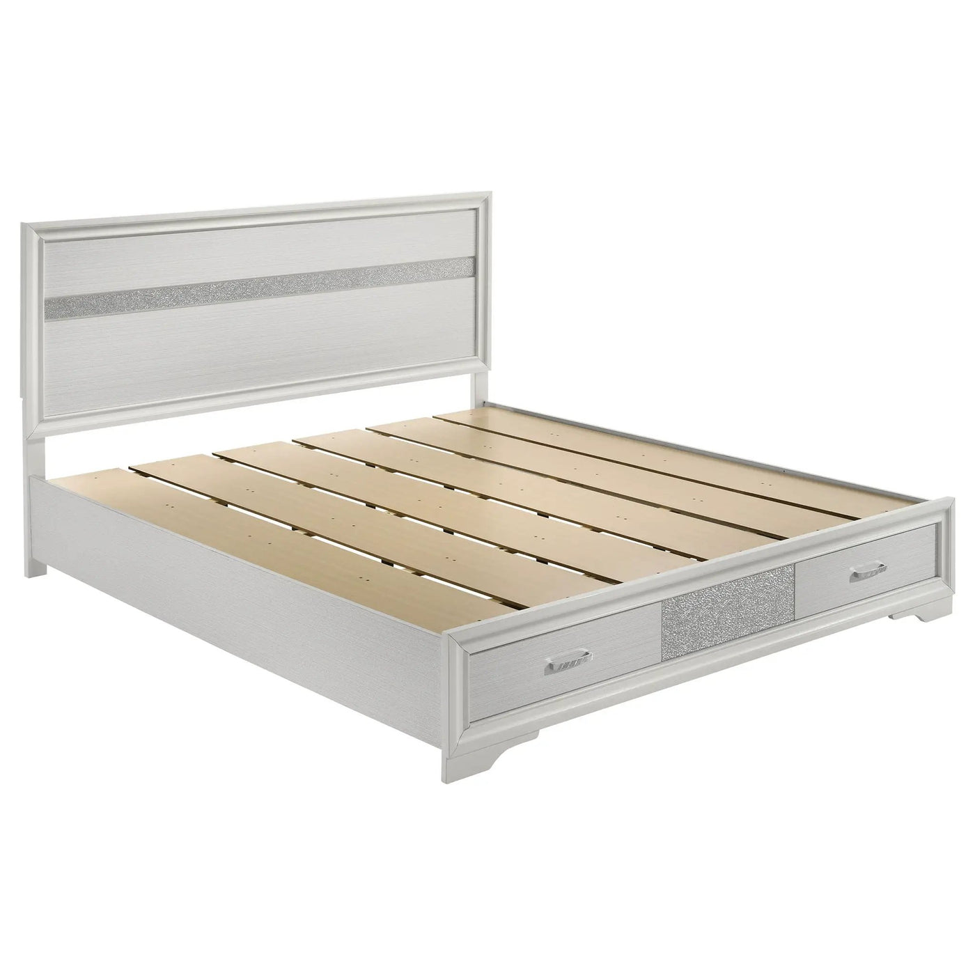 Corbin - Glittering Bedroom Set by HouseOfZazla