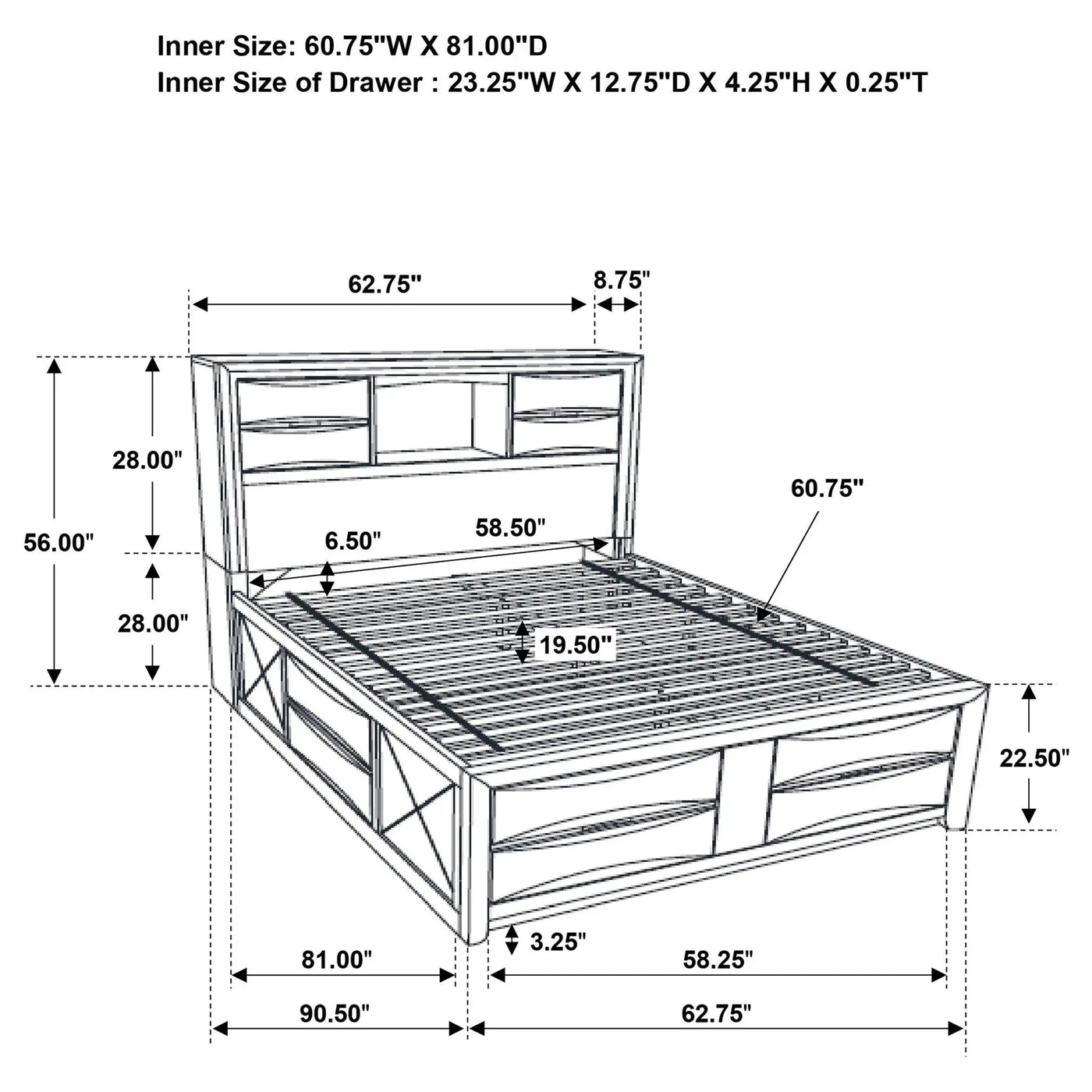 Jazz - Storage Bed by HouseOfZazla