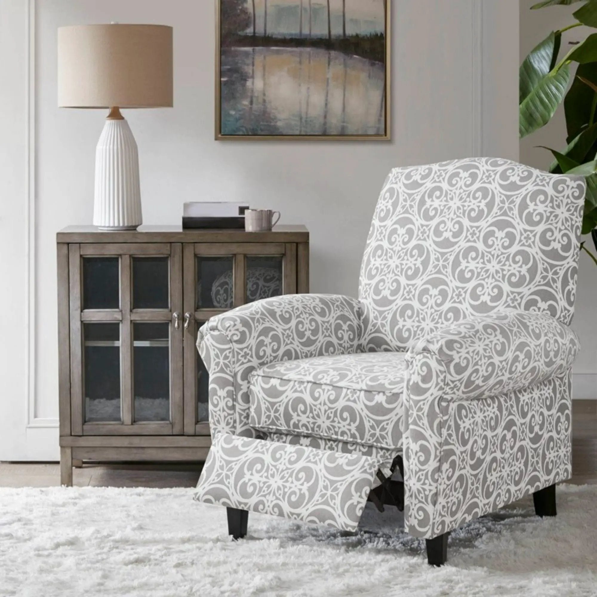 Kirby - Transitional Push Back Recliner Chair by Unique Piece Furniture
