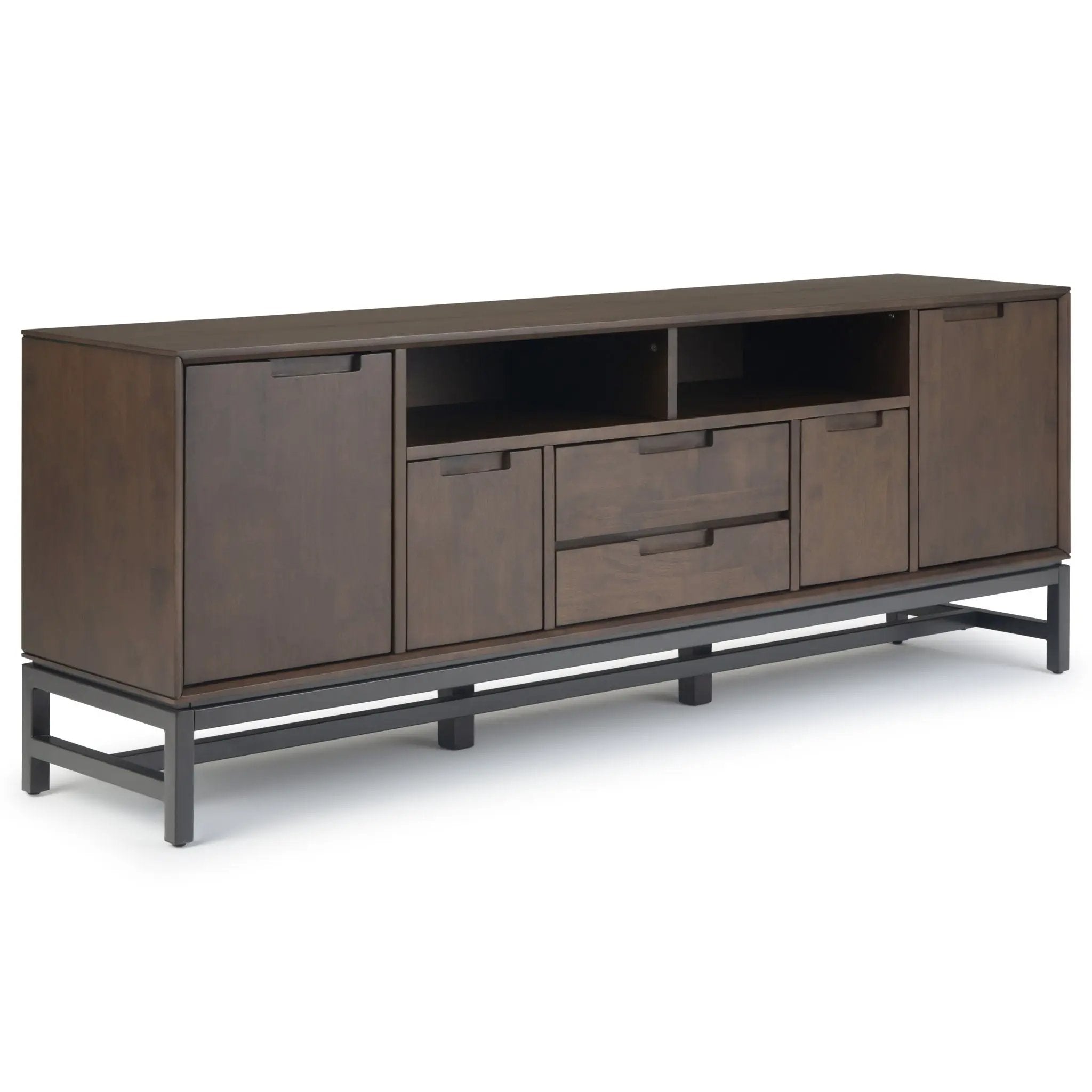 Banting - Wide TV Stand - Walnut Brown by HouseOfZazla