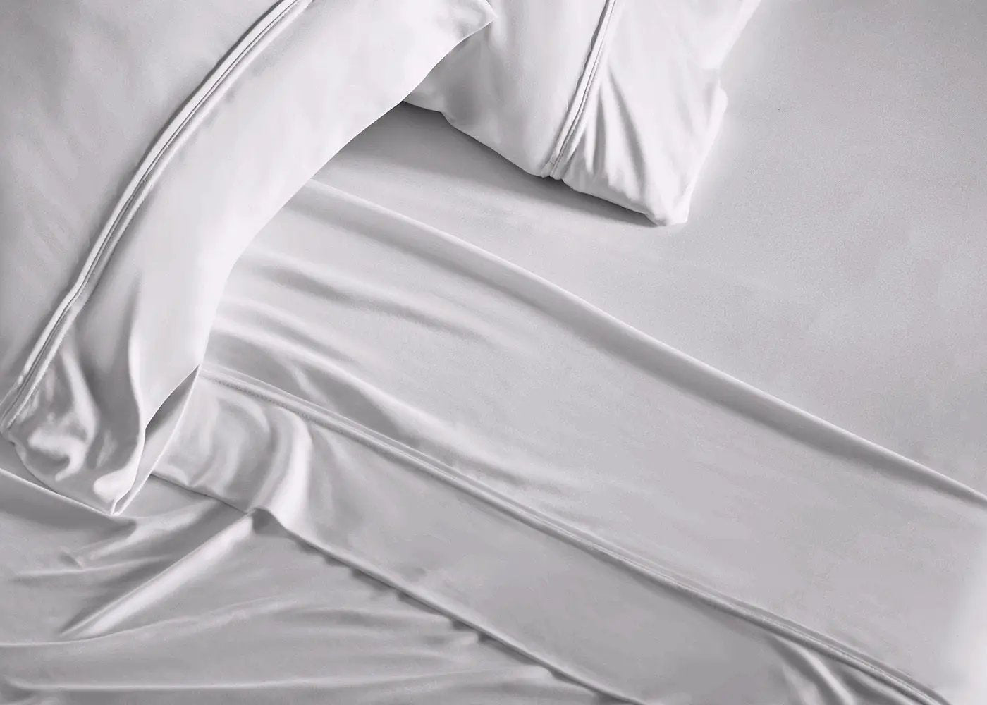 BedGear Dri-Tec King Pillowcase Set, Grey by HouseOfZazla