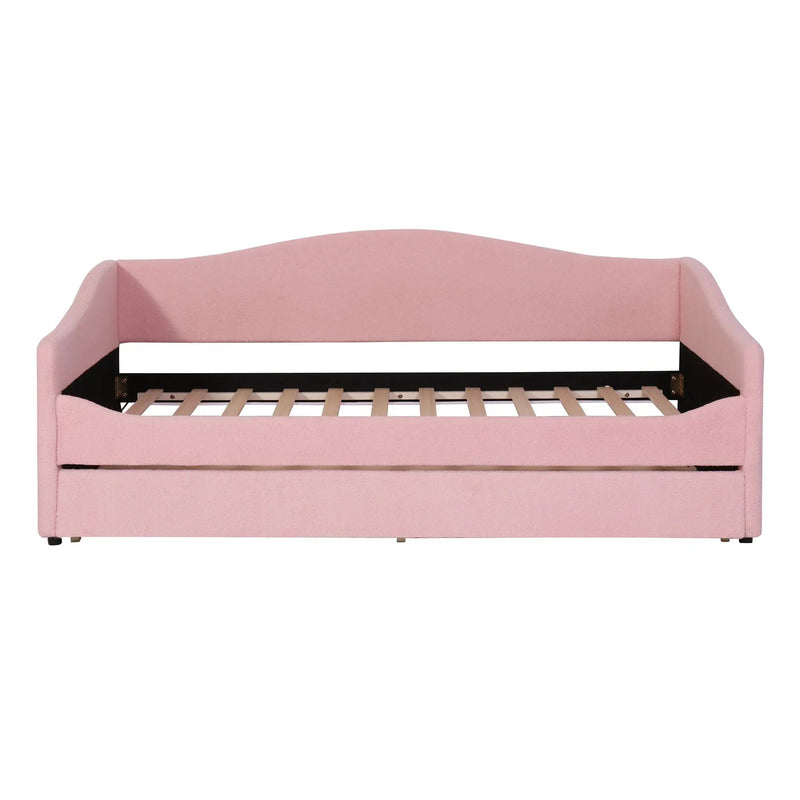 Design Upholstered Daybed With Light and Trundle by HouseOfZazla