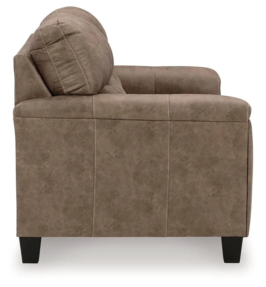 Navi - Loveseat - Fossil by Unique Piece Furniture