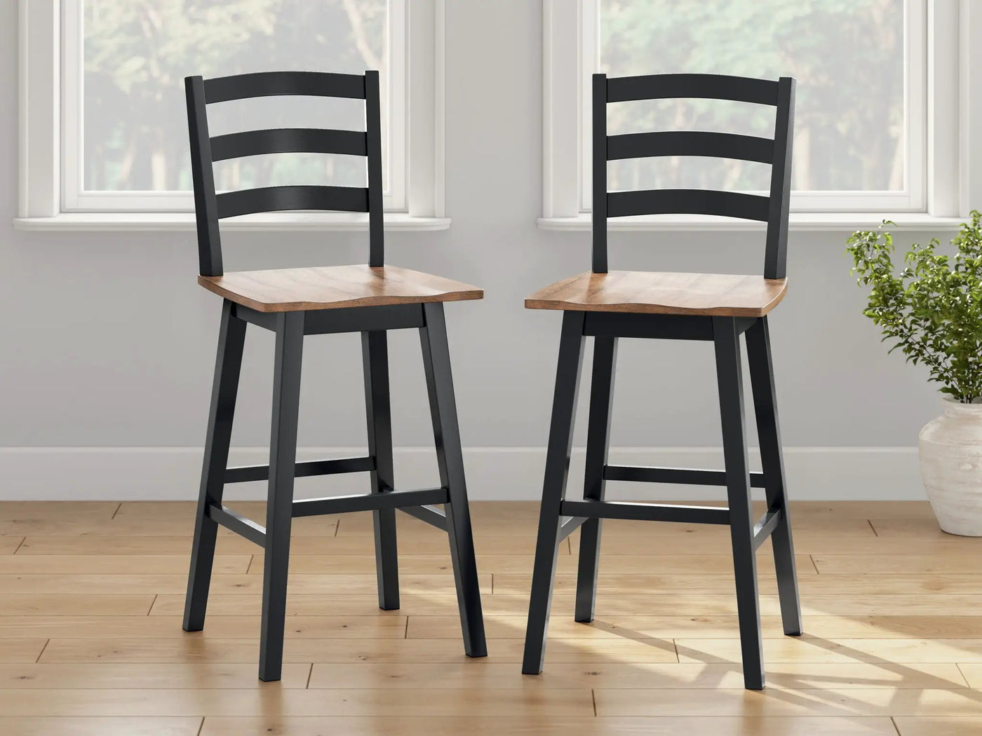 Wildenauer - Swivel Stool (Set of 2) by Unique Piece Furniture