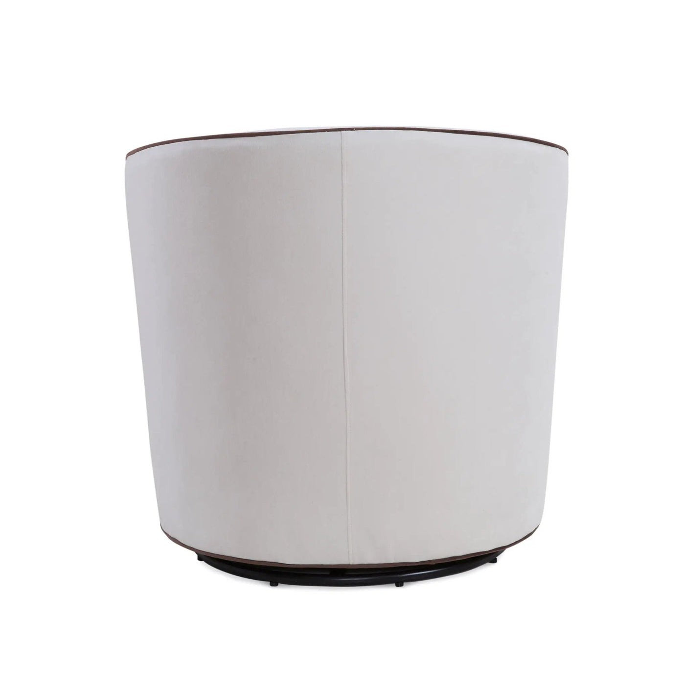 Kendall - Swivel Chair With Barrel Back Design by HouseOfZazla