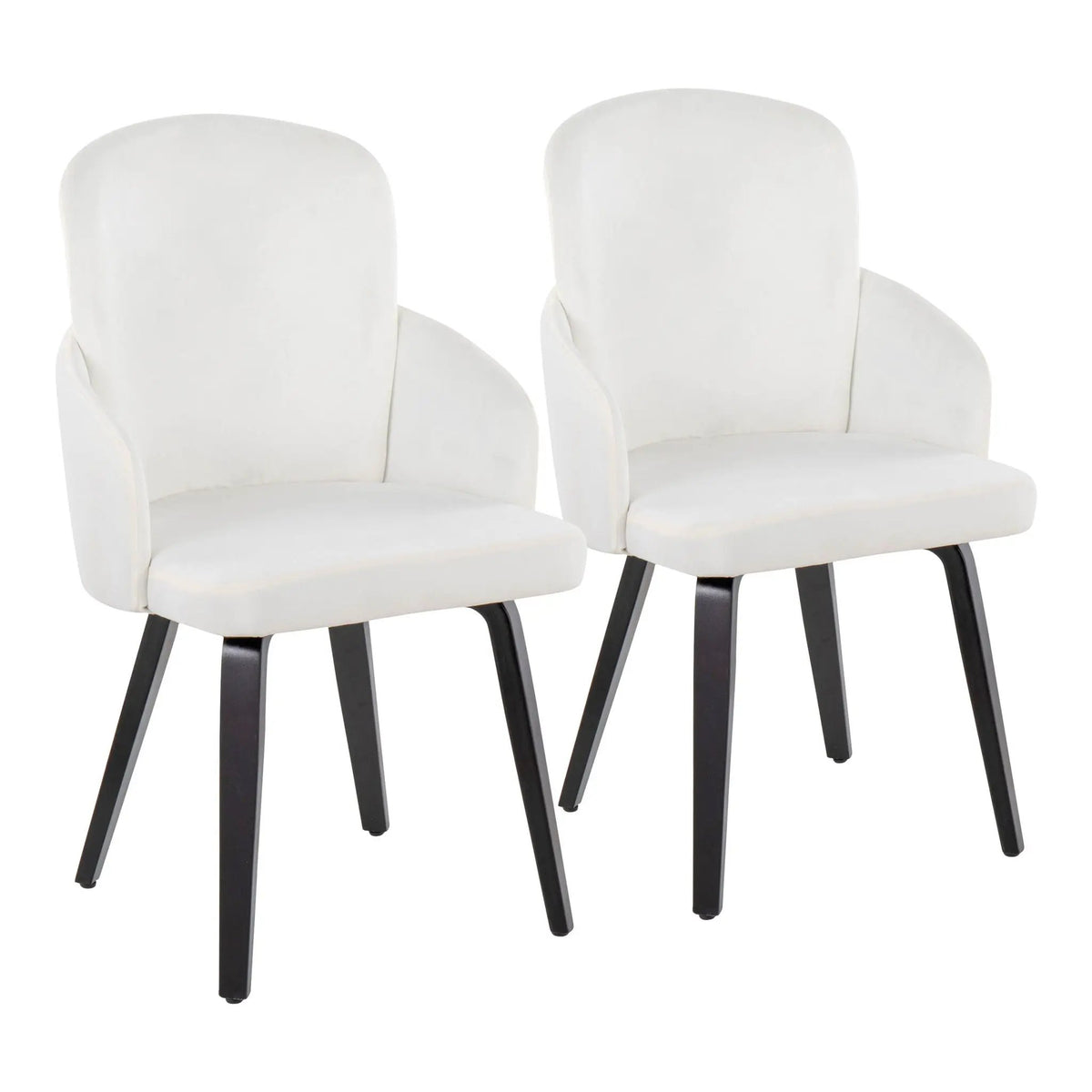 Dahlia - Contemporary Elegant Dining Chair (Set of 2) by HouseOfZazla