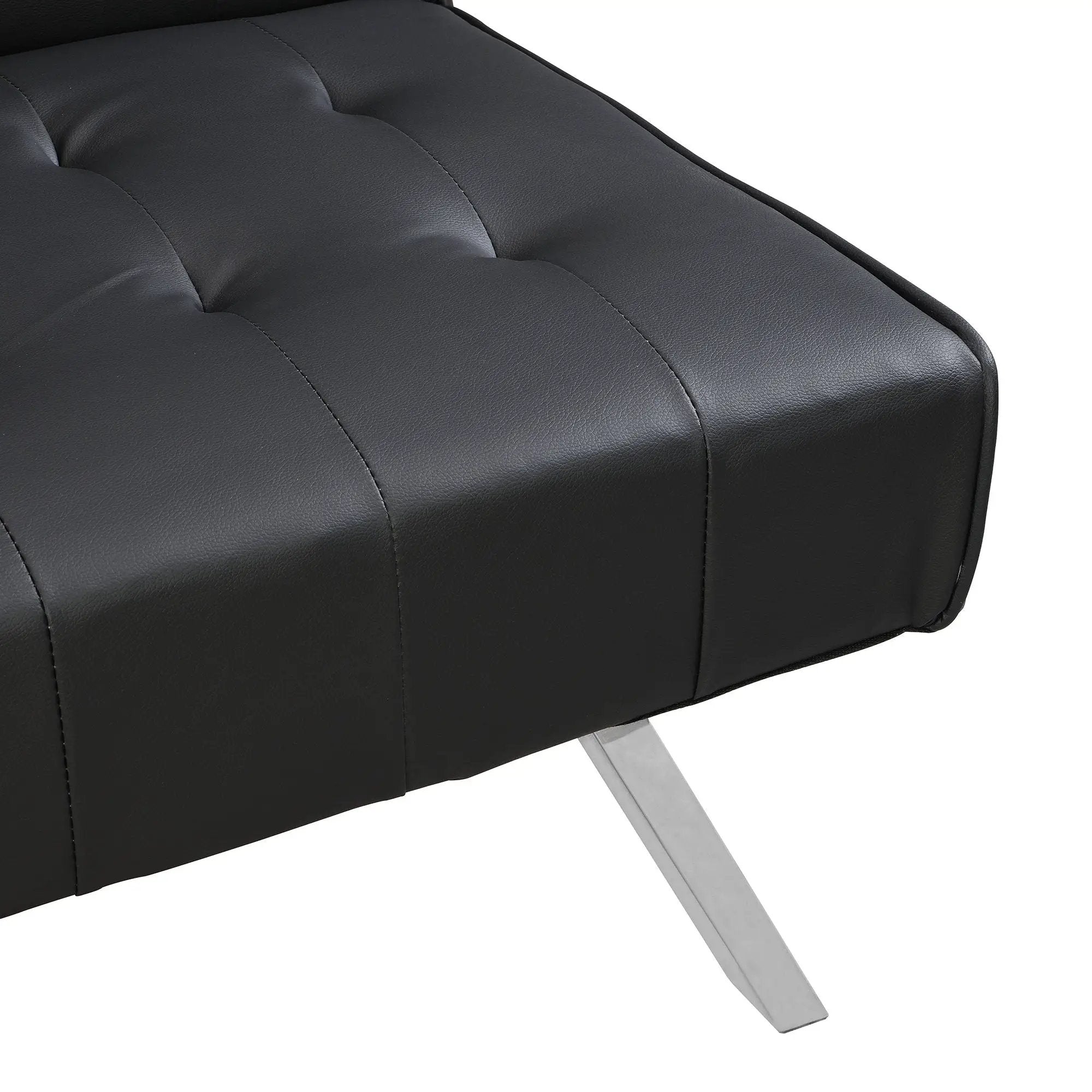 Comfortable Futon Sofa Bed - Black by HouseOfZazla