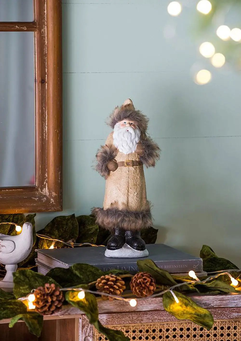 Christmas Gnomes Decorations, Christmas Table Home Ornaments For Holiday Party Gifts (Set of 2) - Beige / White by HouseOfZazla