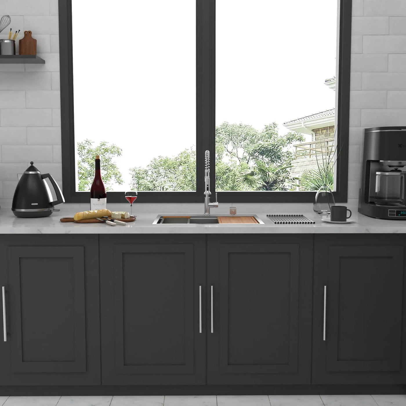 Drop In Kitchen Sink Stainless Steel 16 Gauge by HouseOfZazla