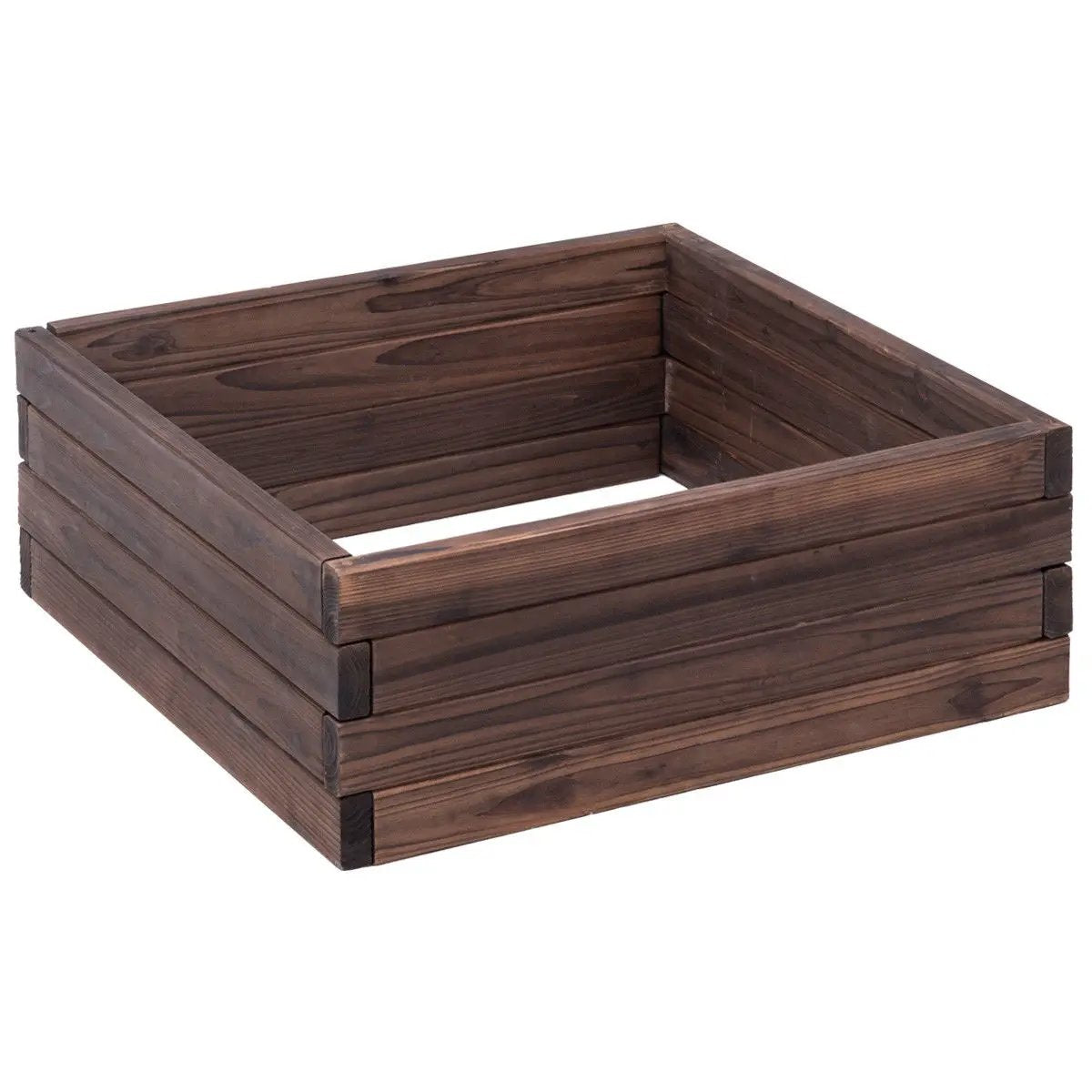 Square Raised Garden Bed Flower Vegetables Seeds Planter by DirectDeals