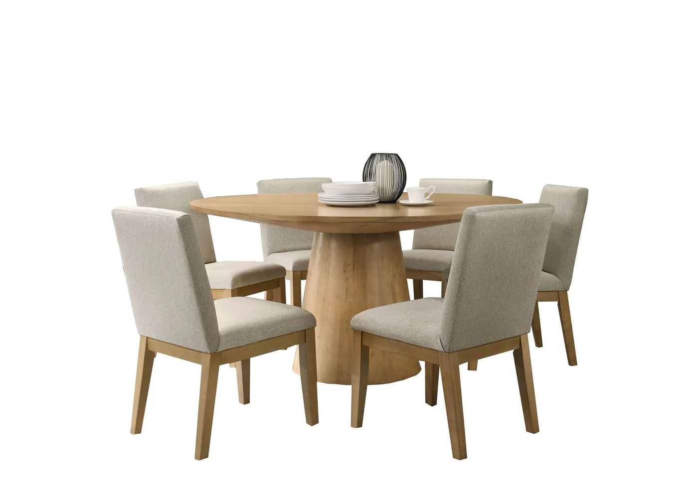 Jasper - Round Dining Table Set by HouseOfZazla