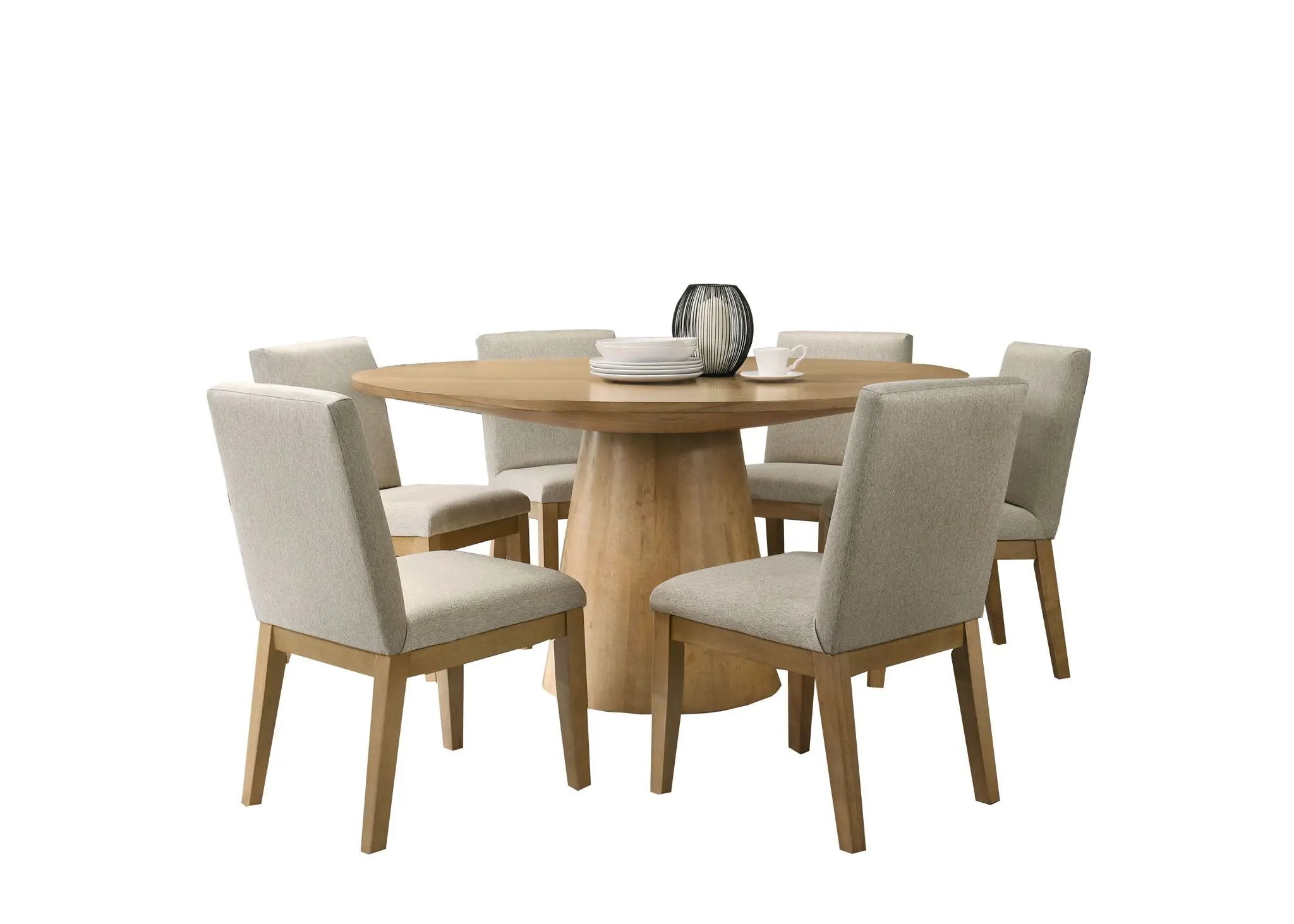 Jasper - Round Dining Table Set by HouseOfZazla