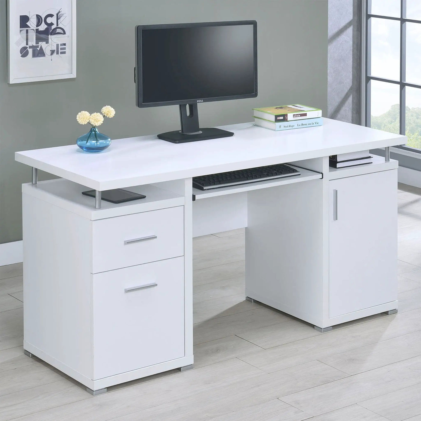 Rochelle - 2 Drawer Office Desk by HouseOfZazla