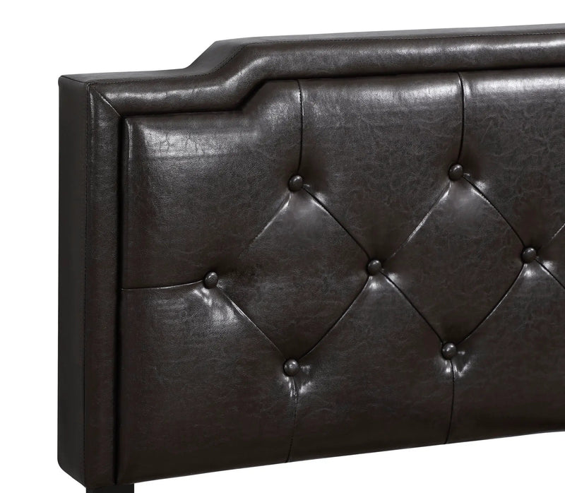 Button Tufted Bed Charming For Cozy Spaces by Unique Piece Furniture