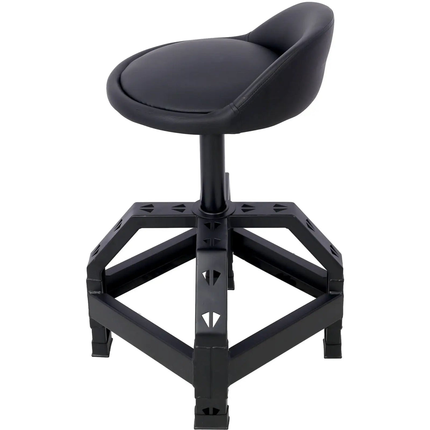 Pneumatic 360 Degree Swivel Stool, Mechanics Rolling Creeper Seat, Heavy Duty Mechanics Stool by HouseOfZazla