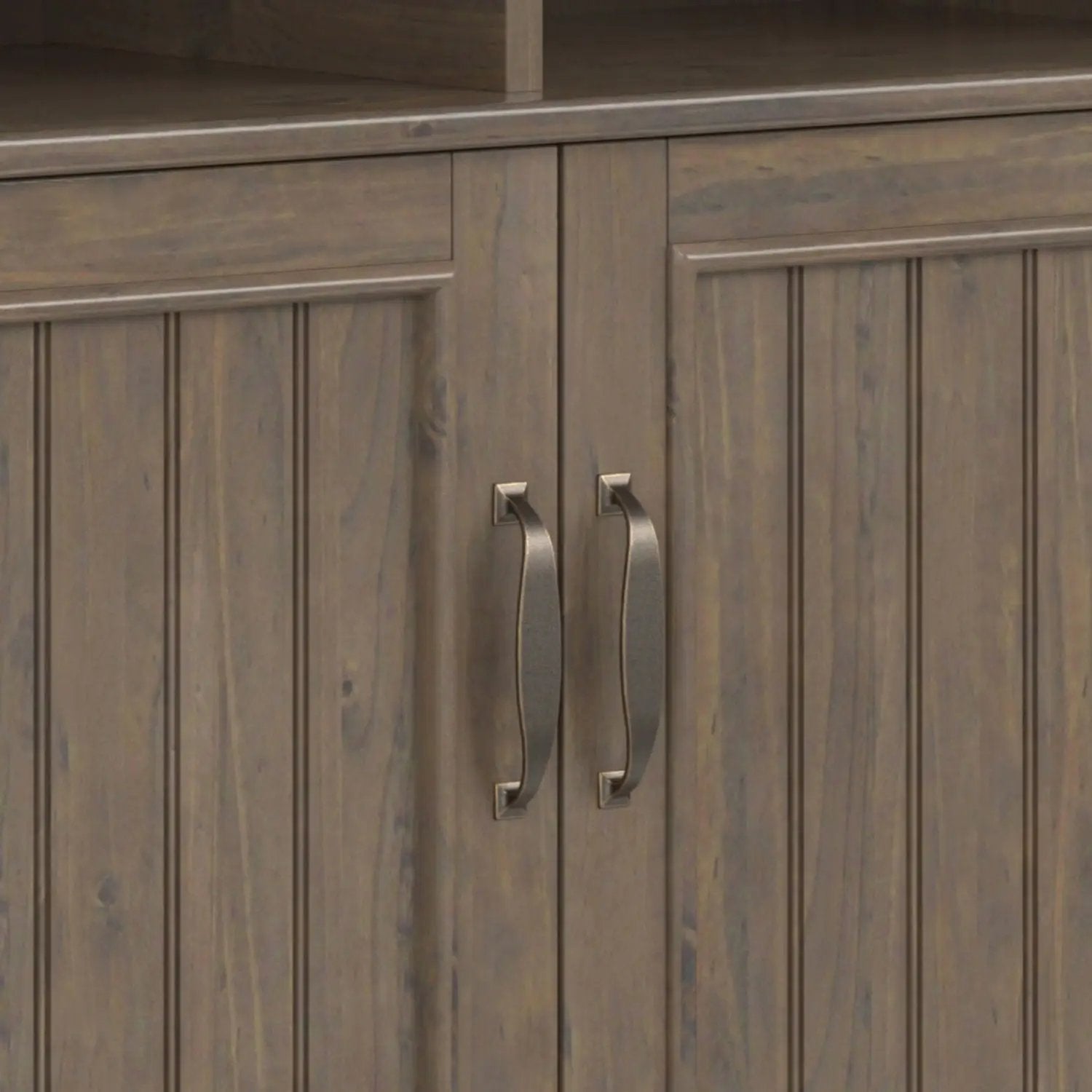 Lev - Medium Storage Cabinet - Smoky Brown by Unique Piece Furniture